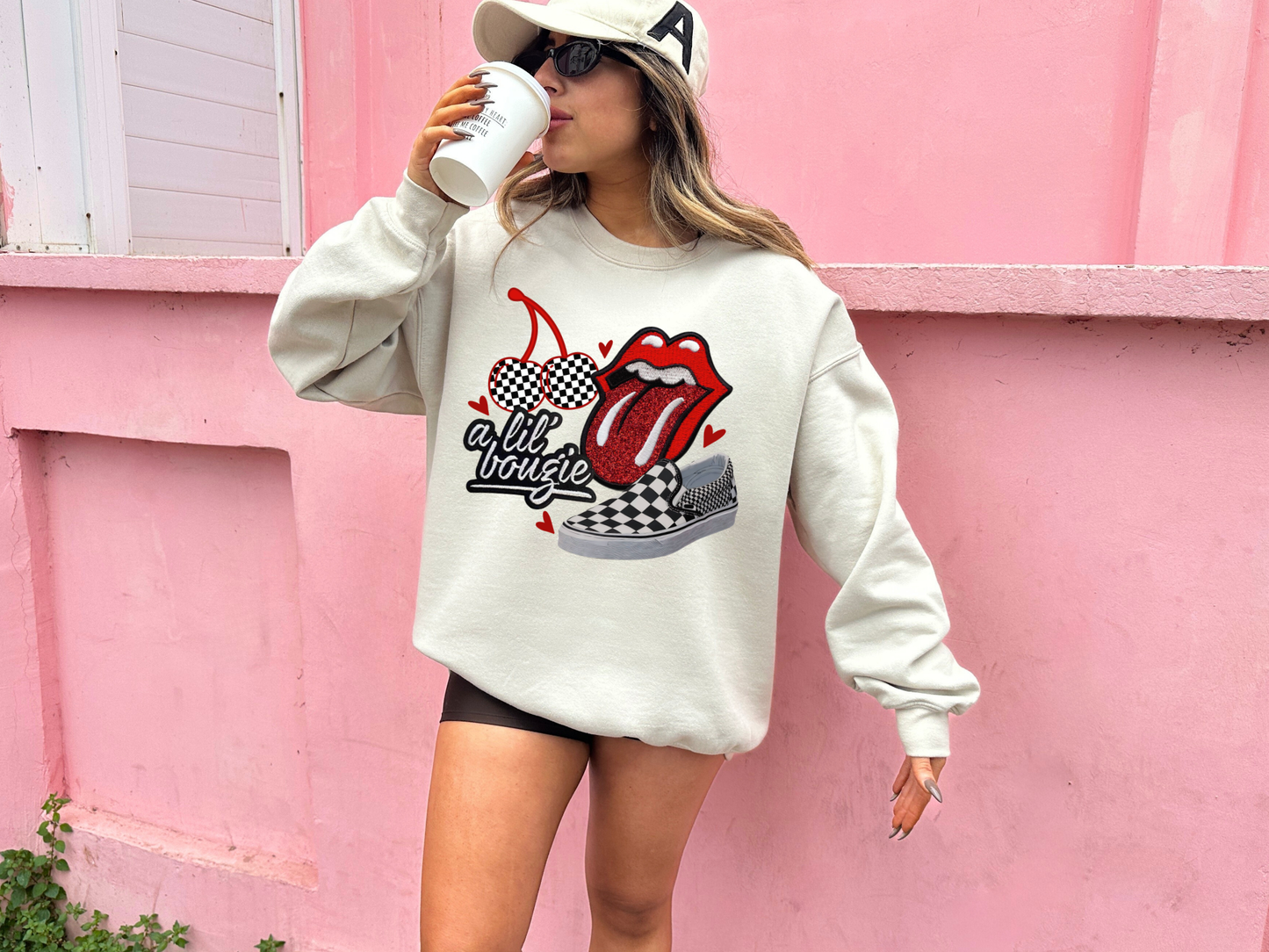 Lil Boujee Cherry Lips | Adult DTF Transfer | Ready to Press