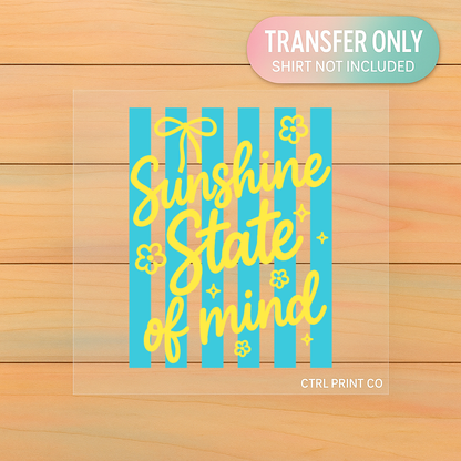 Sunshine State of Mind | Adult DTF Transfer | Ready to Press