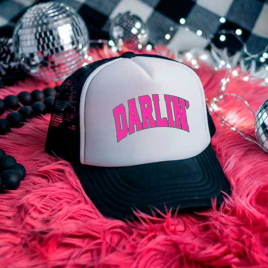 Darlin’ Pink | DTF Hat Transfer | Ready to Press