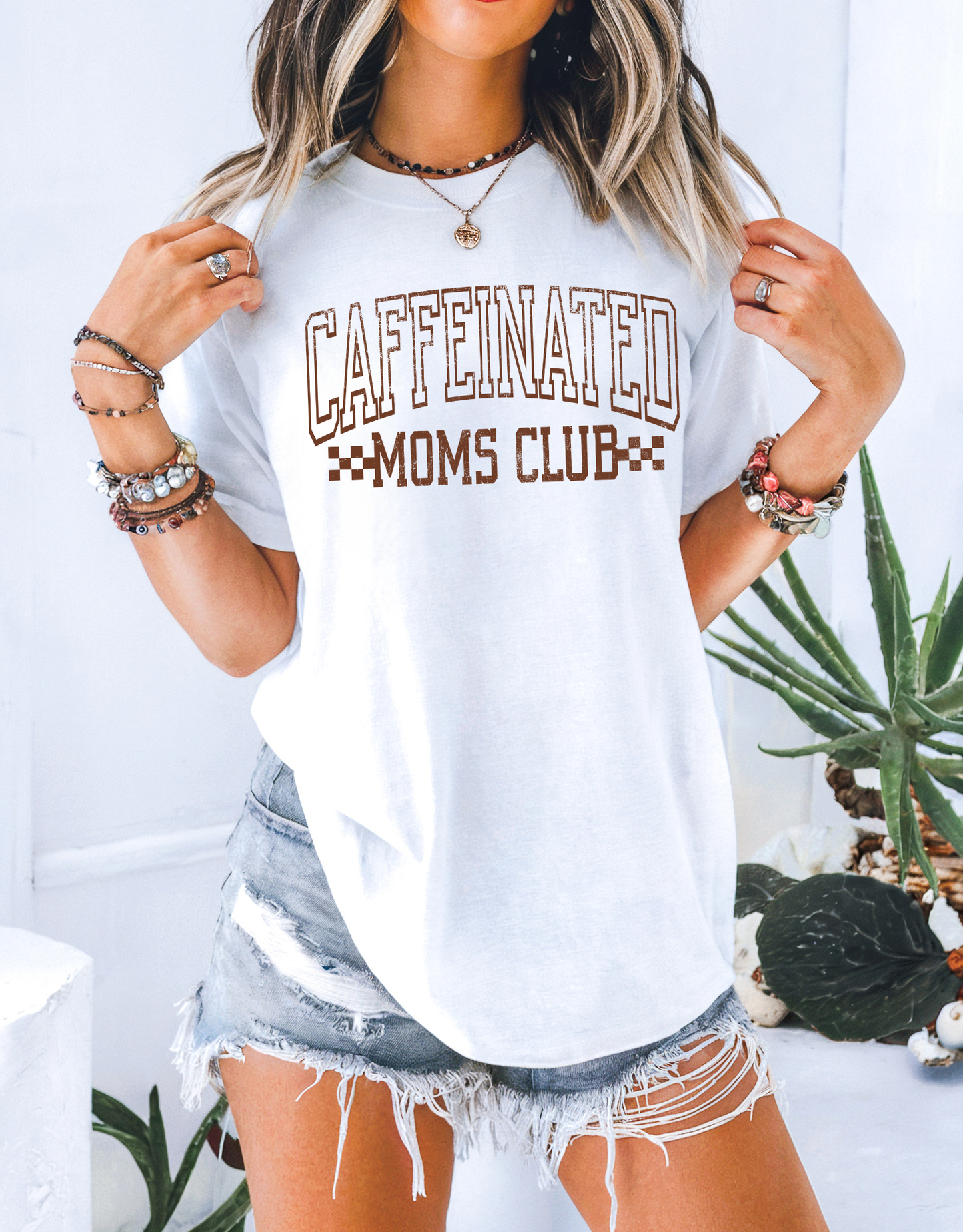 Caffeinated Moms Club | Adult DTF Transfer | Ready to Press