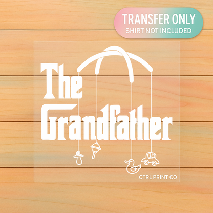 The Grandfather | Adult DTF Transfer | Ready to Press