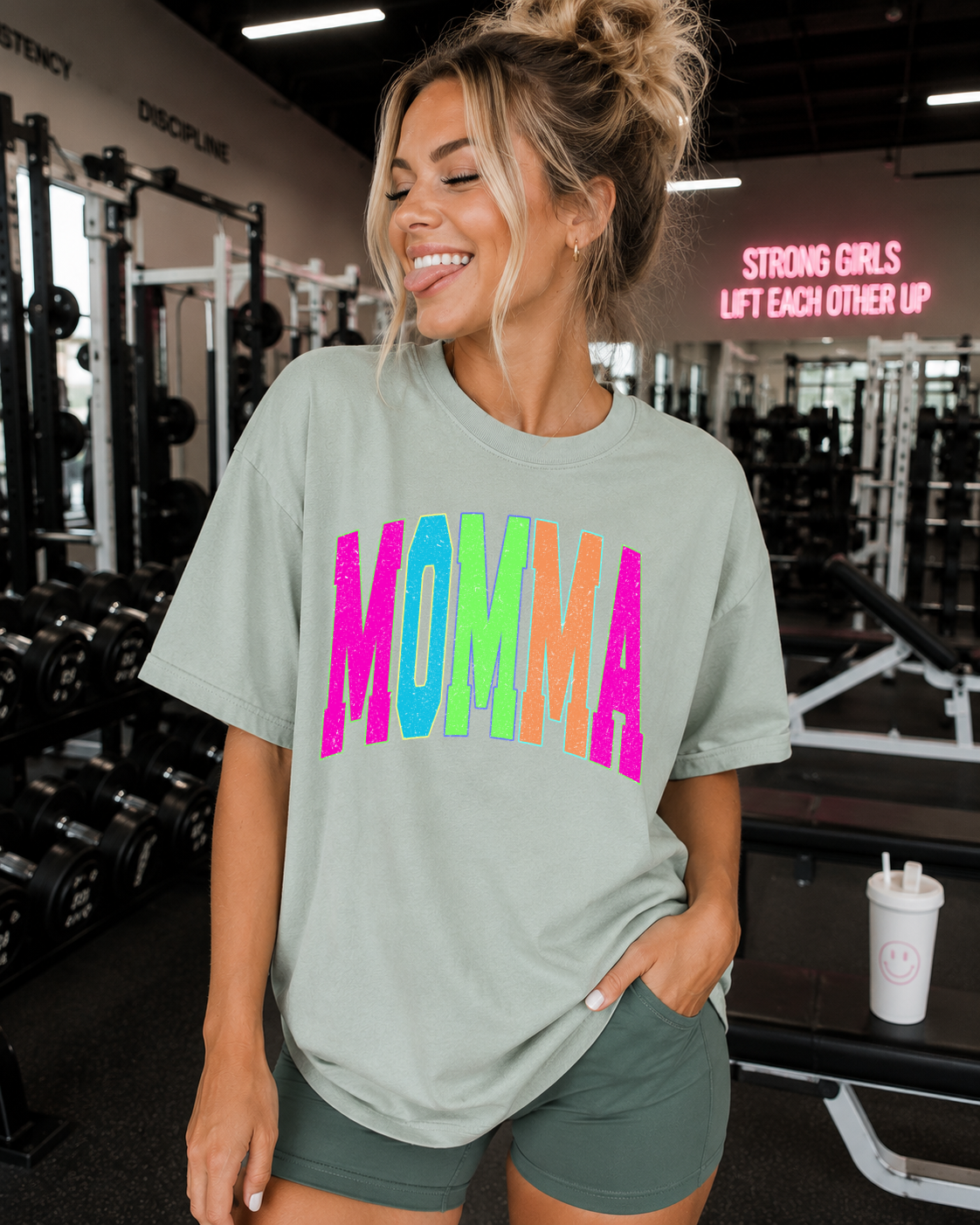 Neon Momma | Adult DTF Transfer | Ready to Press