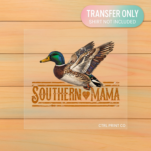 Southern Mama Duck | Adult DTF Transfer | Ready to Press