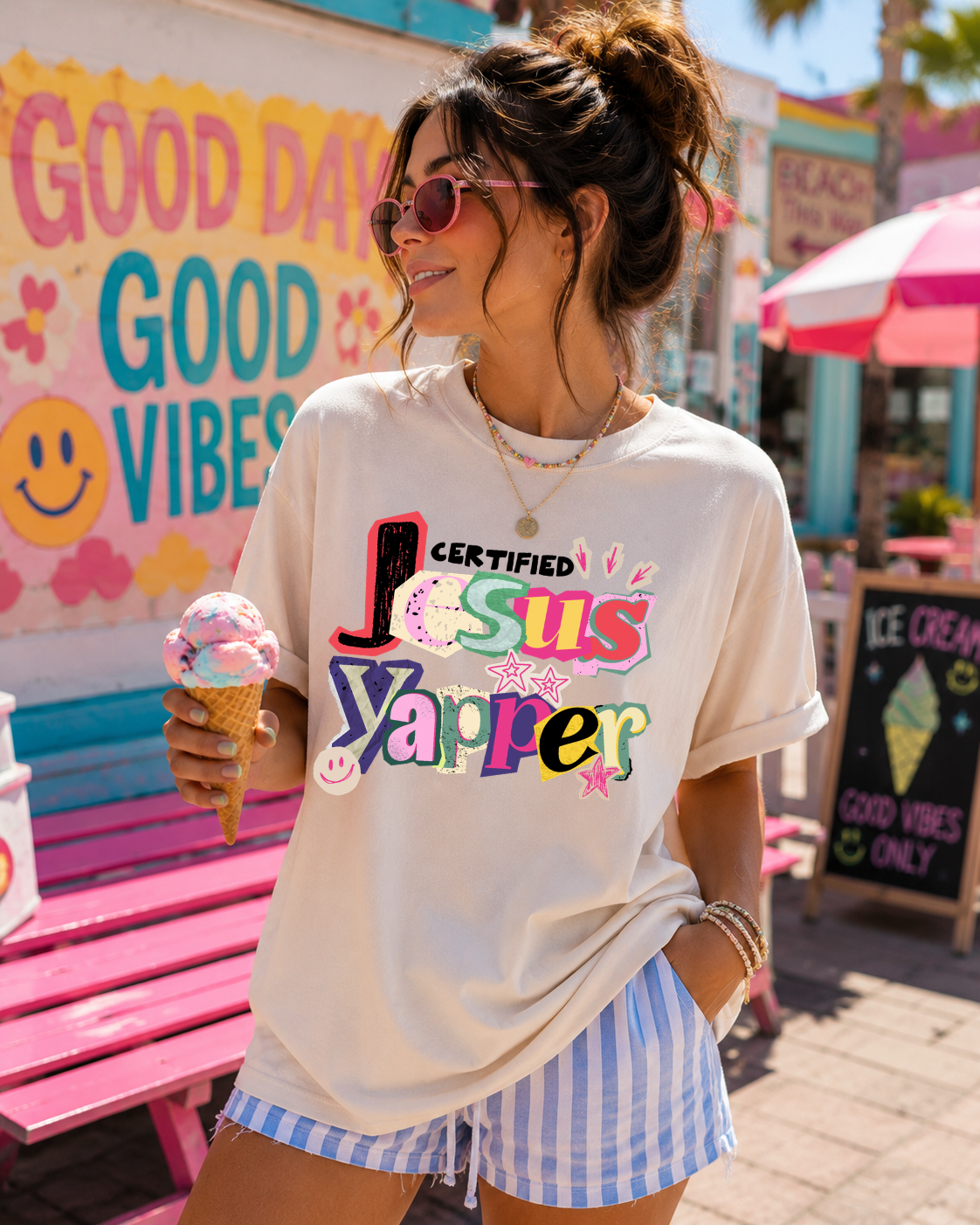 Jesus Yapper | Adult DTF Transfer | Ready to Press