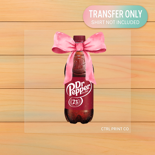 Soda Coquette Bow | Adult DTF Transfer | Ready to Press