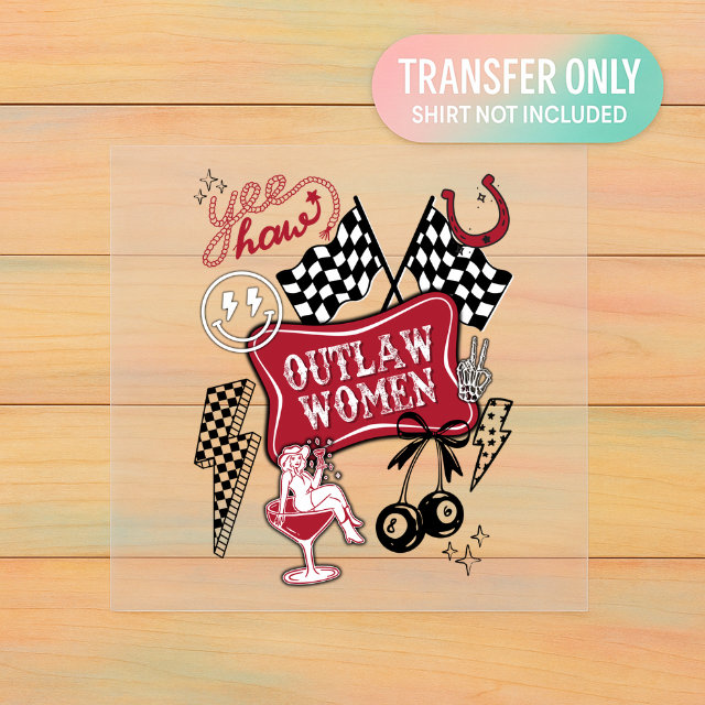 Outlaw Women | Adult DTF Transfer | Ready to Press