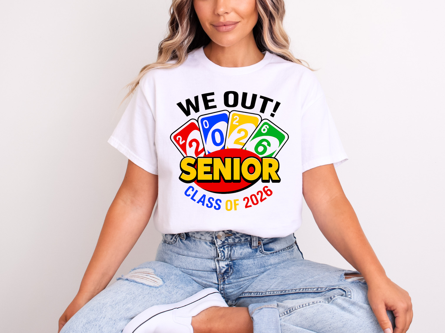 We Out Senior 2026 | Adult DTF Transfer | Ready to Press